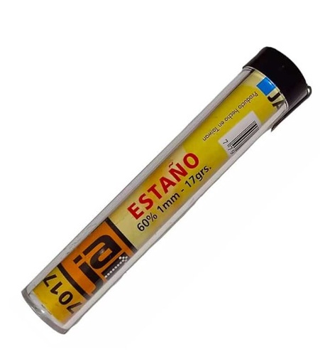 [10786] Tubo De Estaño 60/40 17Gr 1Mm
