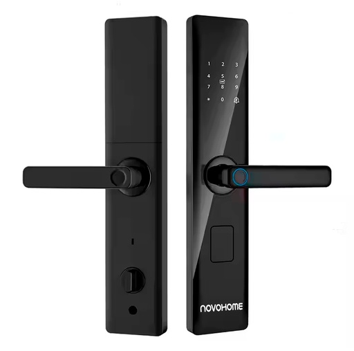 [10813] Novohome Nh-Sl35 Cerradura Electronica Inteligente Digital Smart Lock Huella Dactilar + Aplicacion + Tarjeta De Acceso + Contraseña + Llave De Emergencia