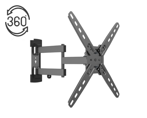 [10850] Pronext Slcd 485 Soporte Tv De Lcd/Led/Plasma Doble Brazo Con Giro 360° Para Televisores De 13" A 55"