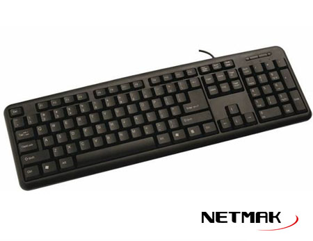 [1283] NETMAK NM-KB586U TECLADO STANDARD USB