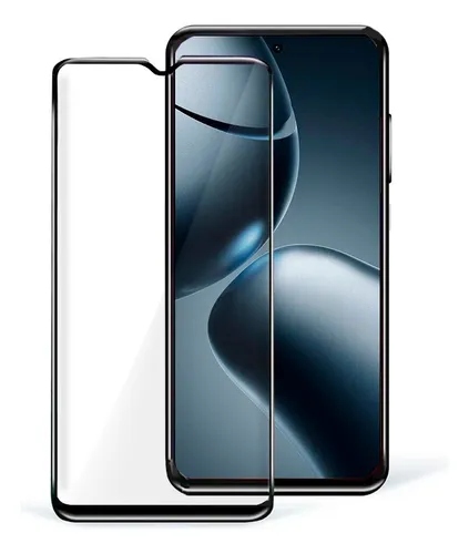 [10861] Film Templado 9D Black Xiaomi Redmi 14C / Poco C75 / Redmi A4