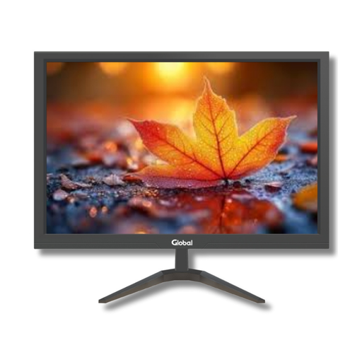 [10863] Global Monitor 19" Hd Oficina Negro Base V 60Hz Vga Hdmi
