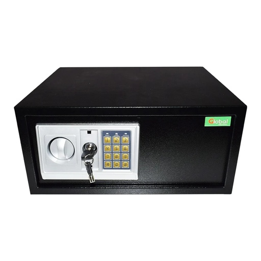 [10868] Global Caja Fuerte Digital Con Apertura Electrónica Teclado 2 Llaves Para Cerradura Mecánica Safebox-D-43X35X20
