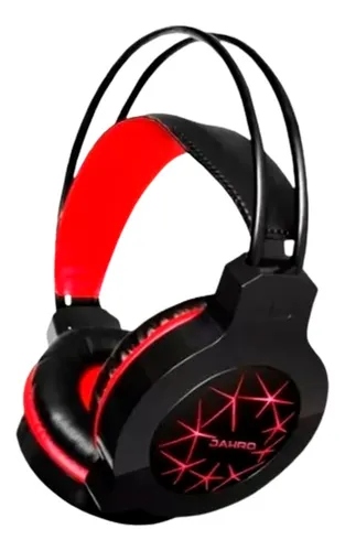 [10908] Jahro Gh-197 Auricular Gamer Para Ps4 Y Pc Con Micrófono Luces Led