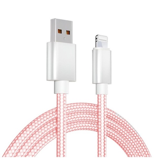 [10927] Xaea Cable Usb A Lightning Modx-092 Sook Candy Reforzado Largo 1Mts