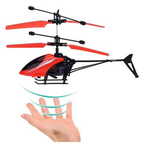 [10917] Helicoptero De Induccion Carga Usb Control Remoto Modz-002