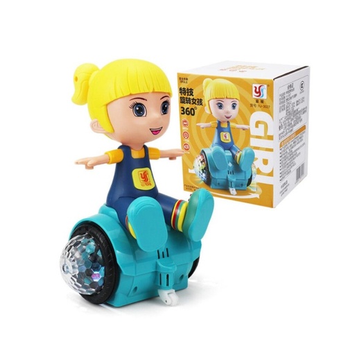 [10919] Muñeca Giratoria Modz-007 Gira Con Luces Y Musica