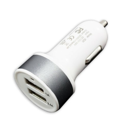 [10923] Tecnocel Cargador Celular 12V Df002 Doble Usb 2.1A