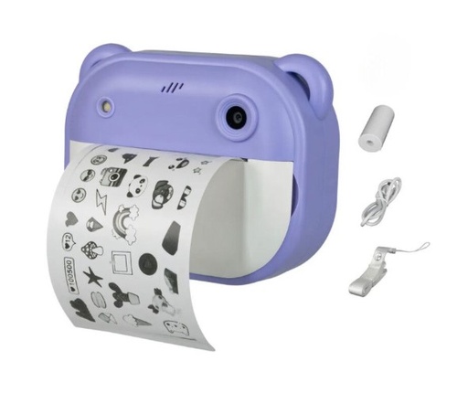 [10995] Camara Kids Modz-C01 Con Impresora Termica Camara Frontal Y Trasera Varios colores