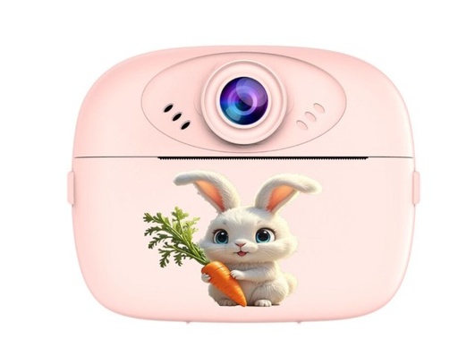 [10995] Camara Kids Modz-C03 Rosa Con Impresora Termica Camara Frontal Y Trasera