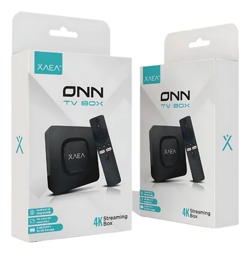 [11021] Xaea Tv Box Onn Convertidor Tv Smart 4Gb 32Gb Android 14 4K Con Control Remoto 