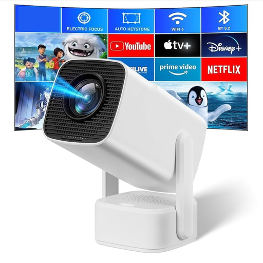 [11022] Xaea Proyector Pixora Mods 001 Hy300 Resolución 720P 180 Lúmenes 150" Bluetooth  Wifi Android Compatible Ios