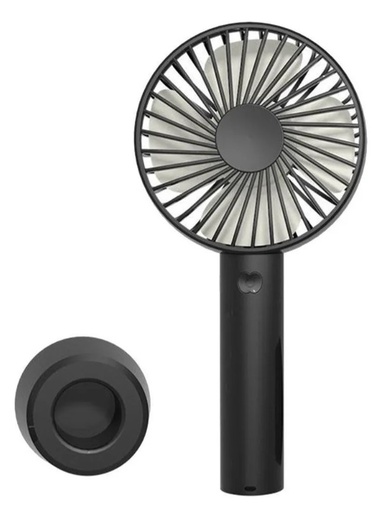 [11032] Ventilador de Mano recargable con base 21cm
