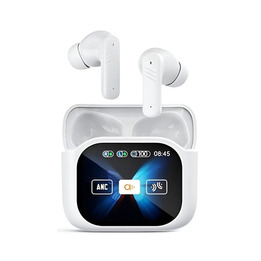 [11081] Xaea Auricular Bluetooth 5.4 Manos Libres Nox Modx-051 Cancelación De Ruido Tws Blanco/Negro