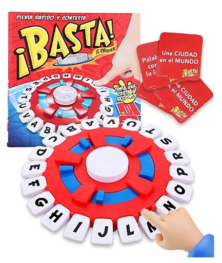 Juego de Mesa ¡BASTA! Piensa Rapido