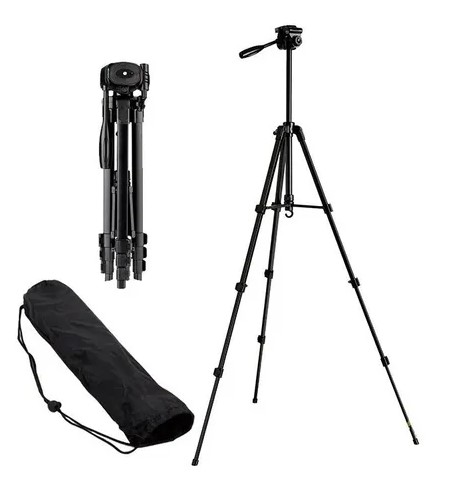 [11109] Tripode Extensible Portatil 1.5Mts Cabezal Movil Holx0606003