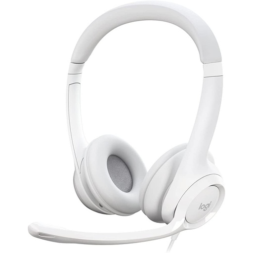 [11141] Logitech H390 - Auricular Usb Con Microfono White