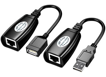 [11219] Balun Extensor Usb M A Usb H Por Rj45 Tp-867