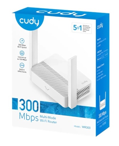 Cudy wr300 router 300 wifi multi mode