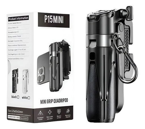 [11295] Soporte Celular Stick De Selfie Mini Con Estabilizador Y Control Bluetooth P15 