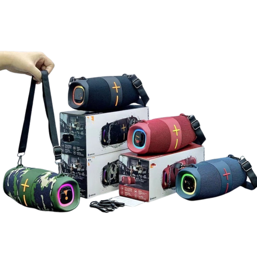 [11334] Parlante Portátil Bluetooth Sonido 360° A Prueba De Agua Simil Jbl 