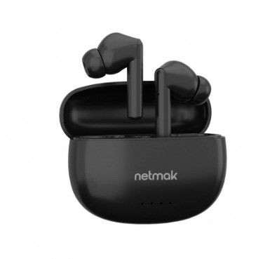 Netmak NM-melow auricular bluetooth touch 5.3 Black