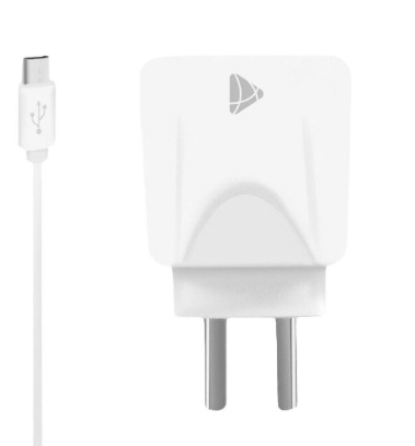 [11358] Lets Cargador 220V Modl-040 – 2,1A – 1Usb + Cable V8 Micro Usb – Lets – Blanco