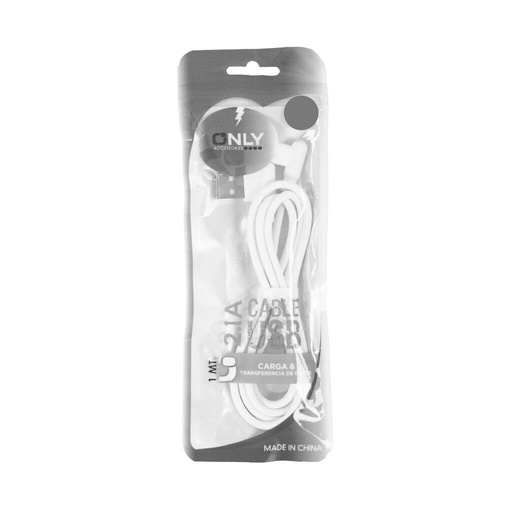 [11364] Only Cable Usb Mod 54 – Ele Only – Tipo C - 2.1A 1Mt