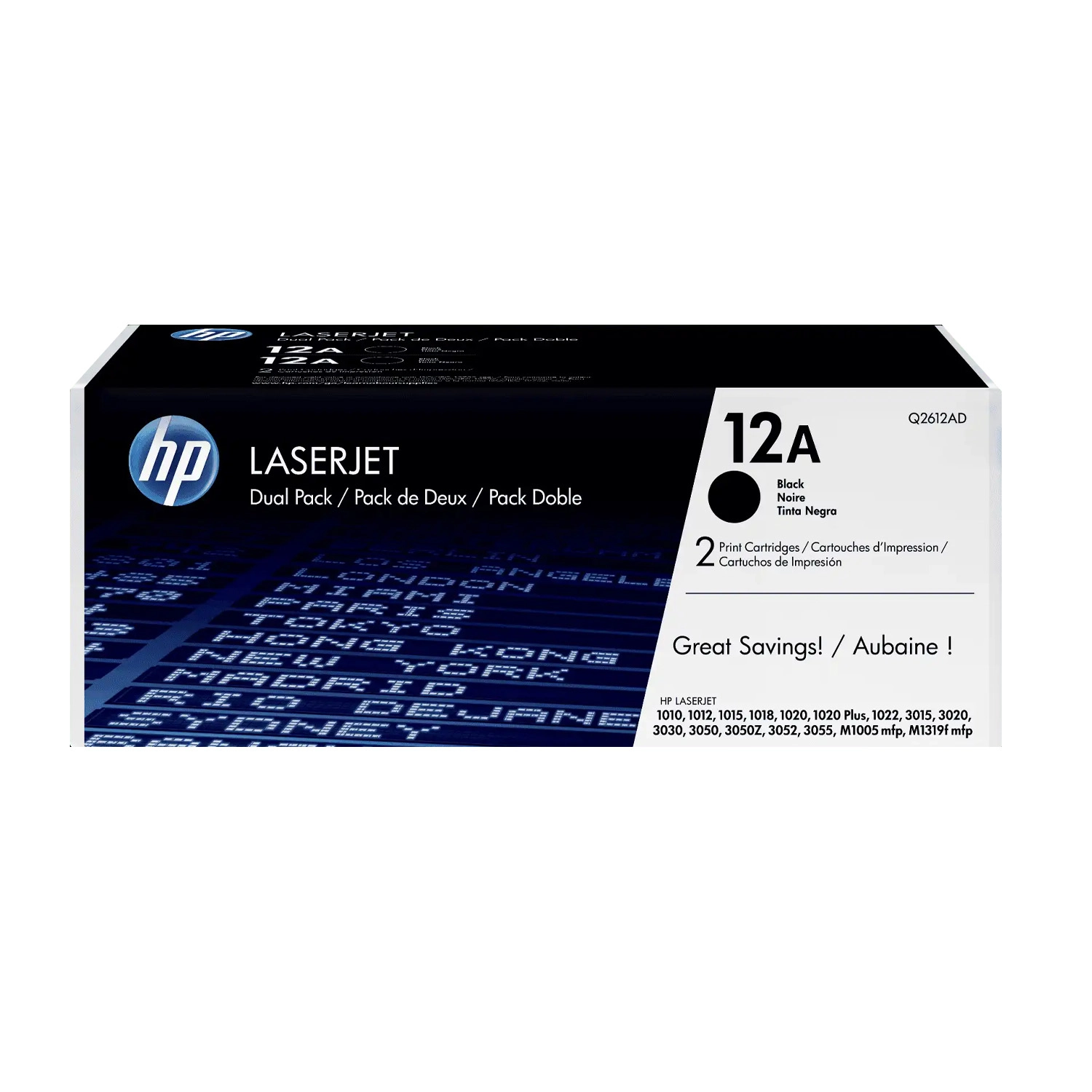 [HP-Q2612AD] Tóner Hp 12A Negro