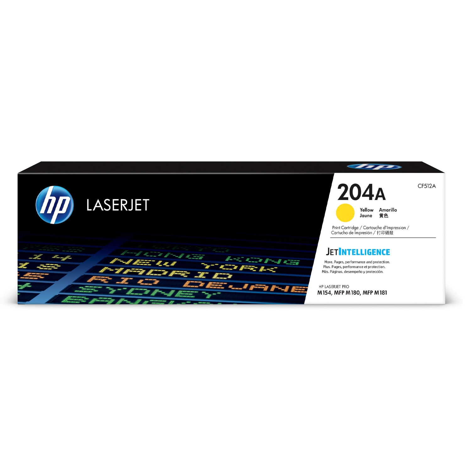 [HP-CF512A] Tóner Hp 204A Amarillo