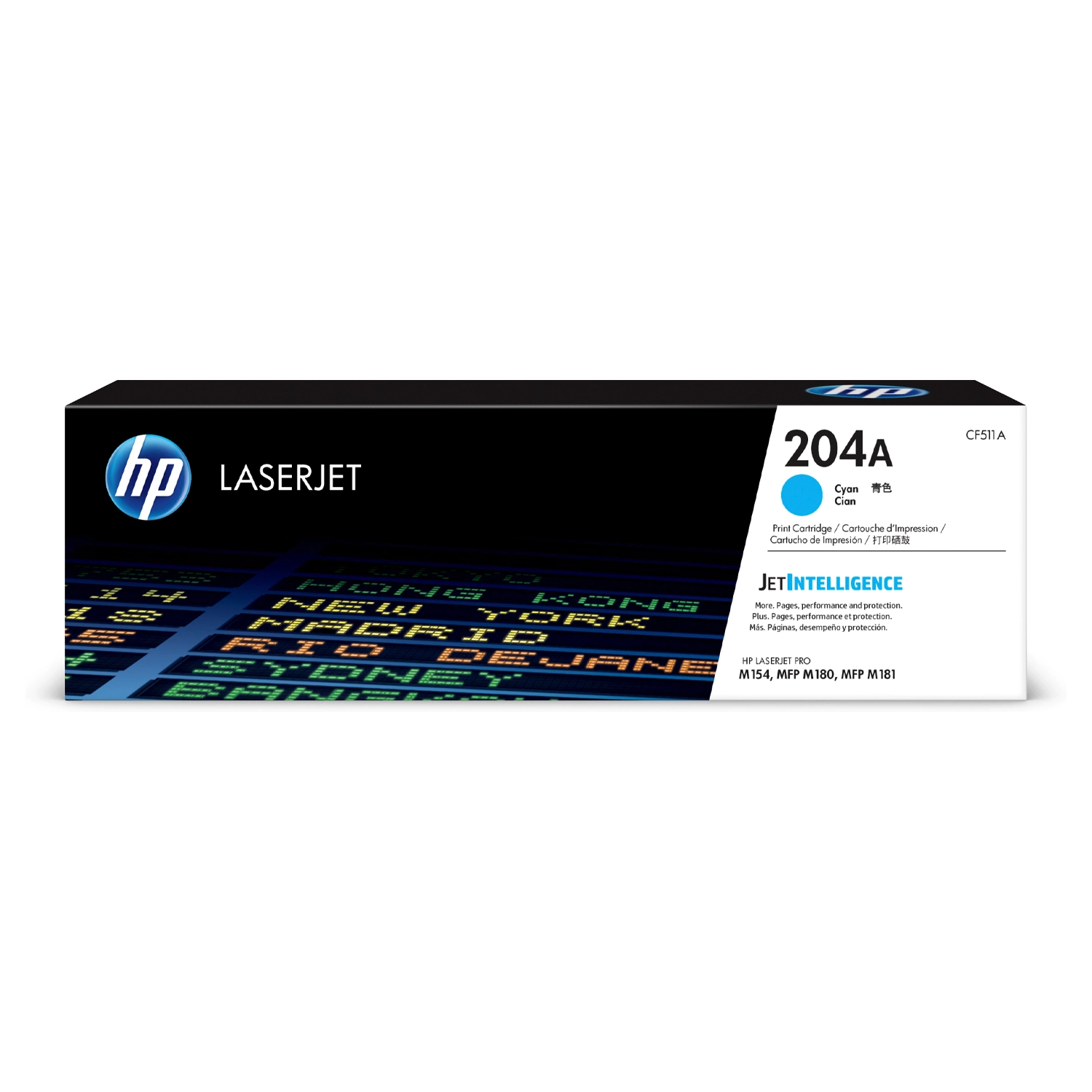 [HP-CF511A] Tóner Hp 204A Cian