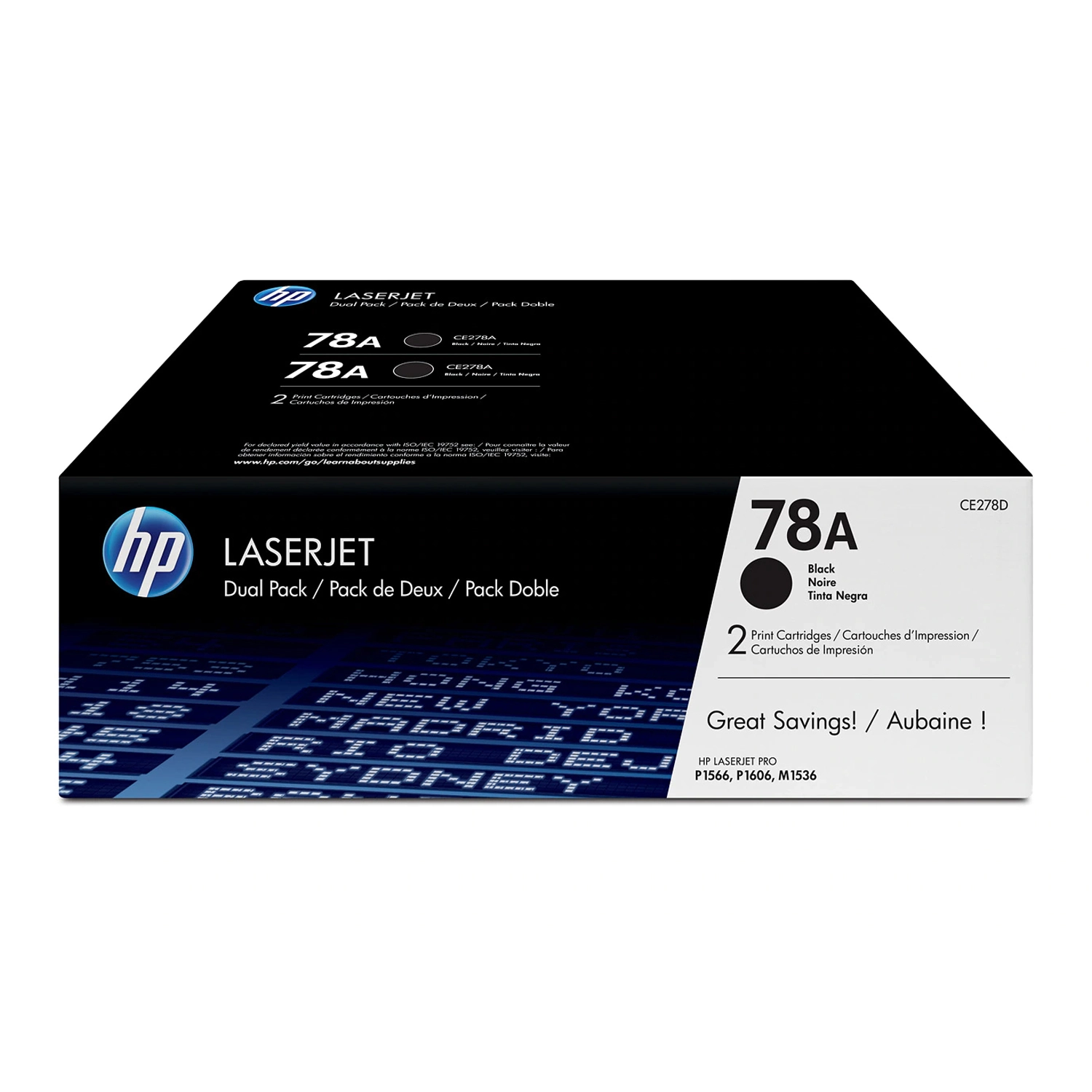 [HP-CE278AD] Tóner Hp 78A Negro