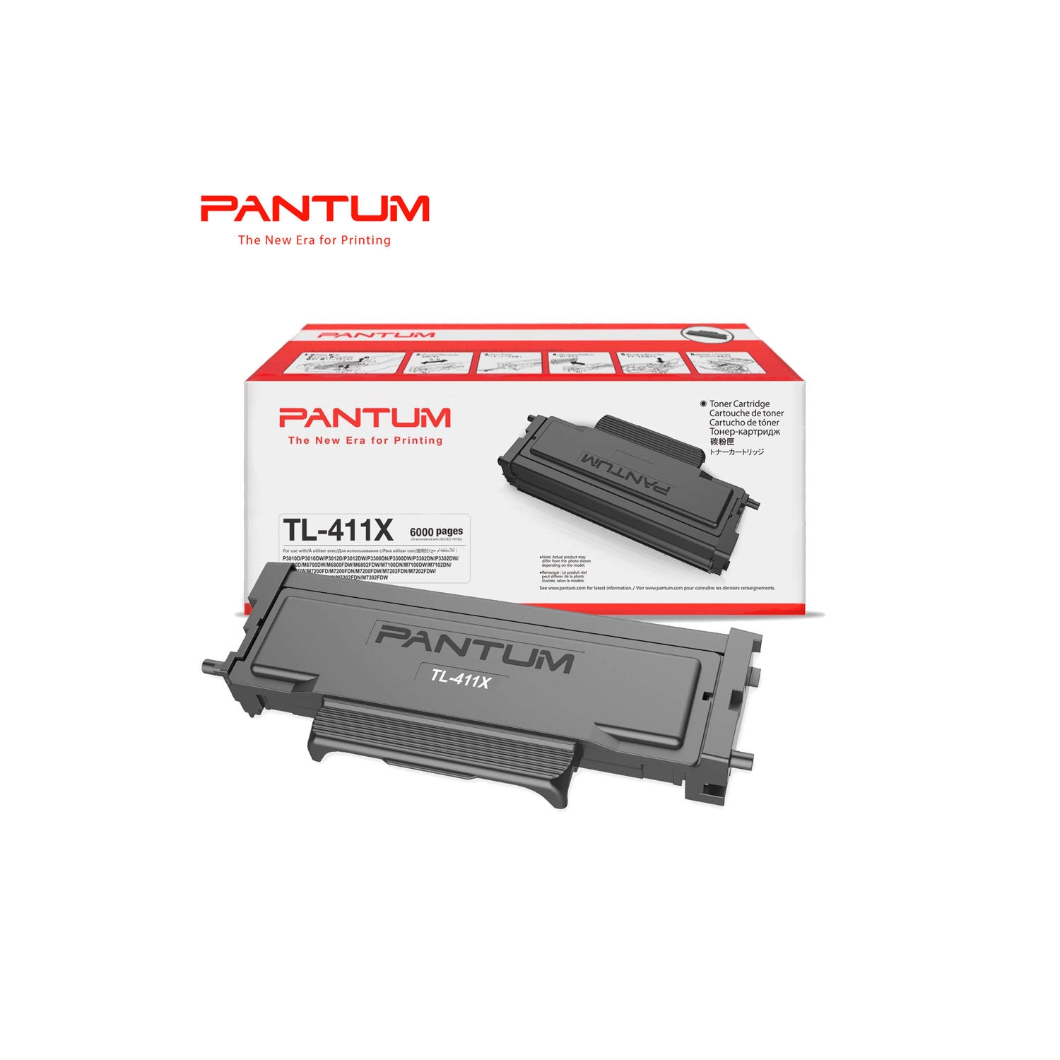 [PANTONTL411X] Tóner Pantum Tl-411X Negro