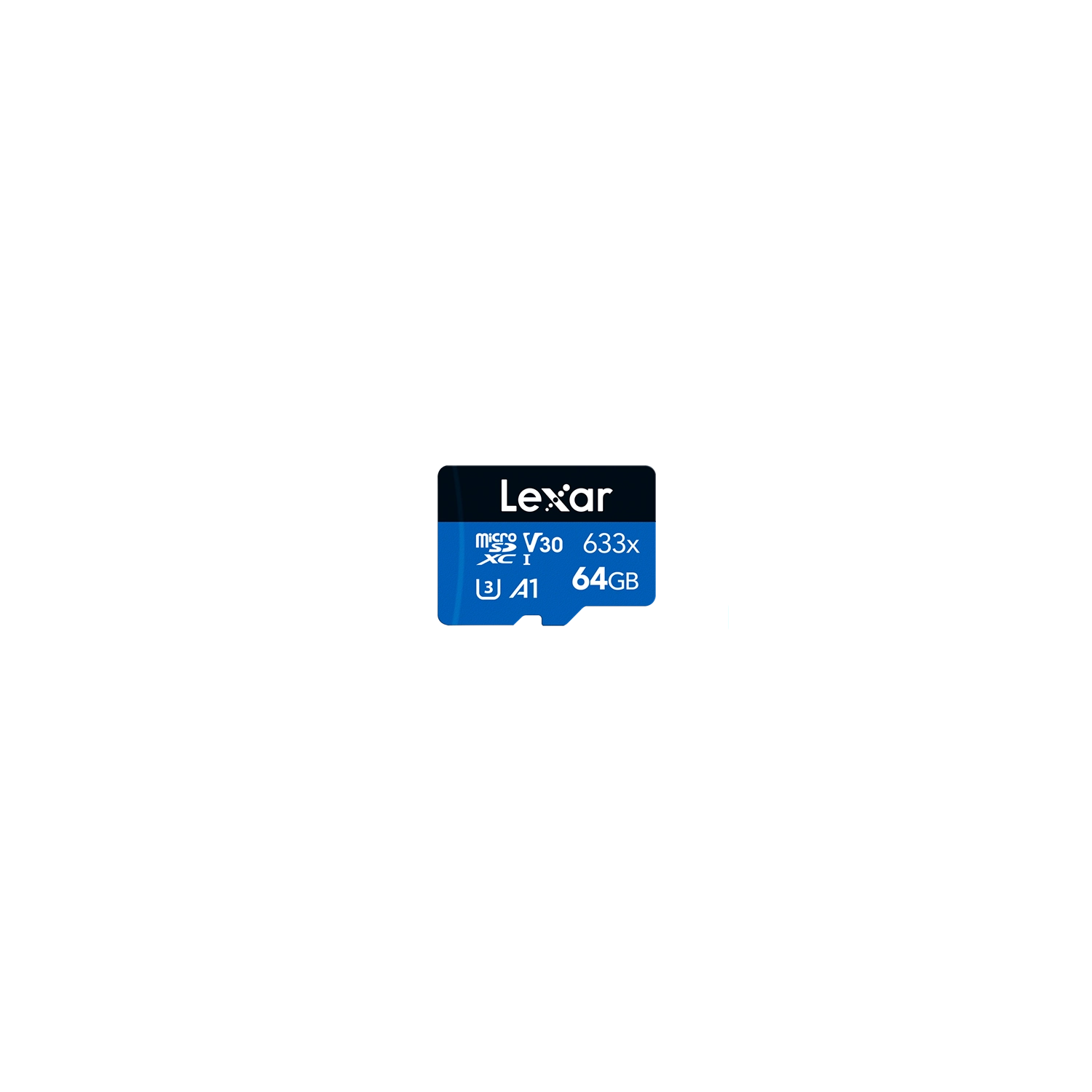 [LEXMSD633X64HK] Tarjeta Microsdxc Lexar  633X 64Gb Uhs-I C10 Sin Adaptador