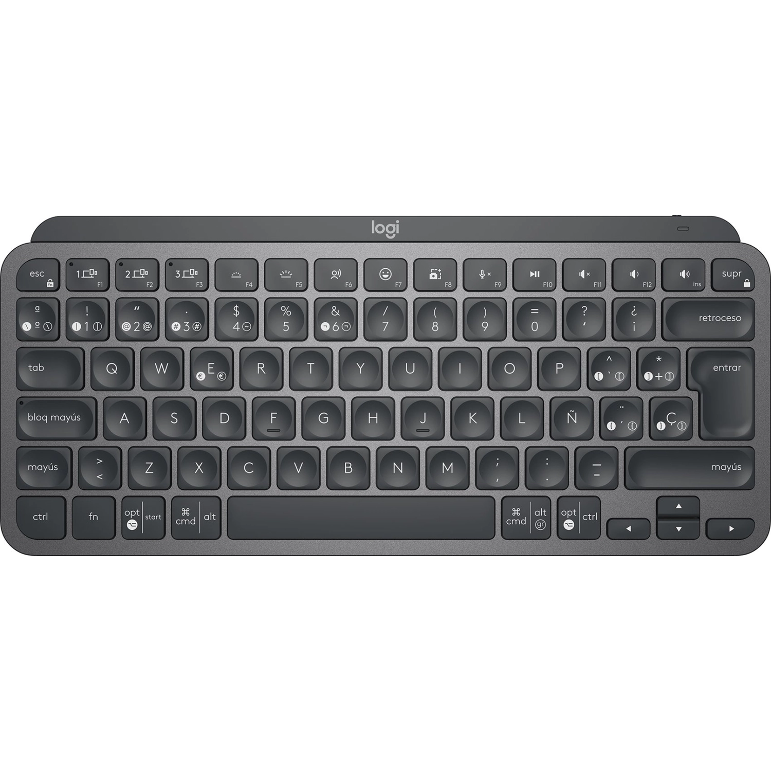 [LOGTECMXKMINEGR] Teclado Inalámbrico Logitech Mx Keys Mini Negro