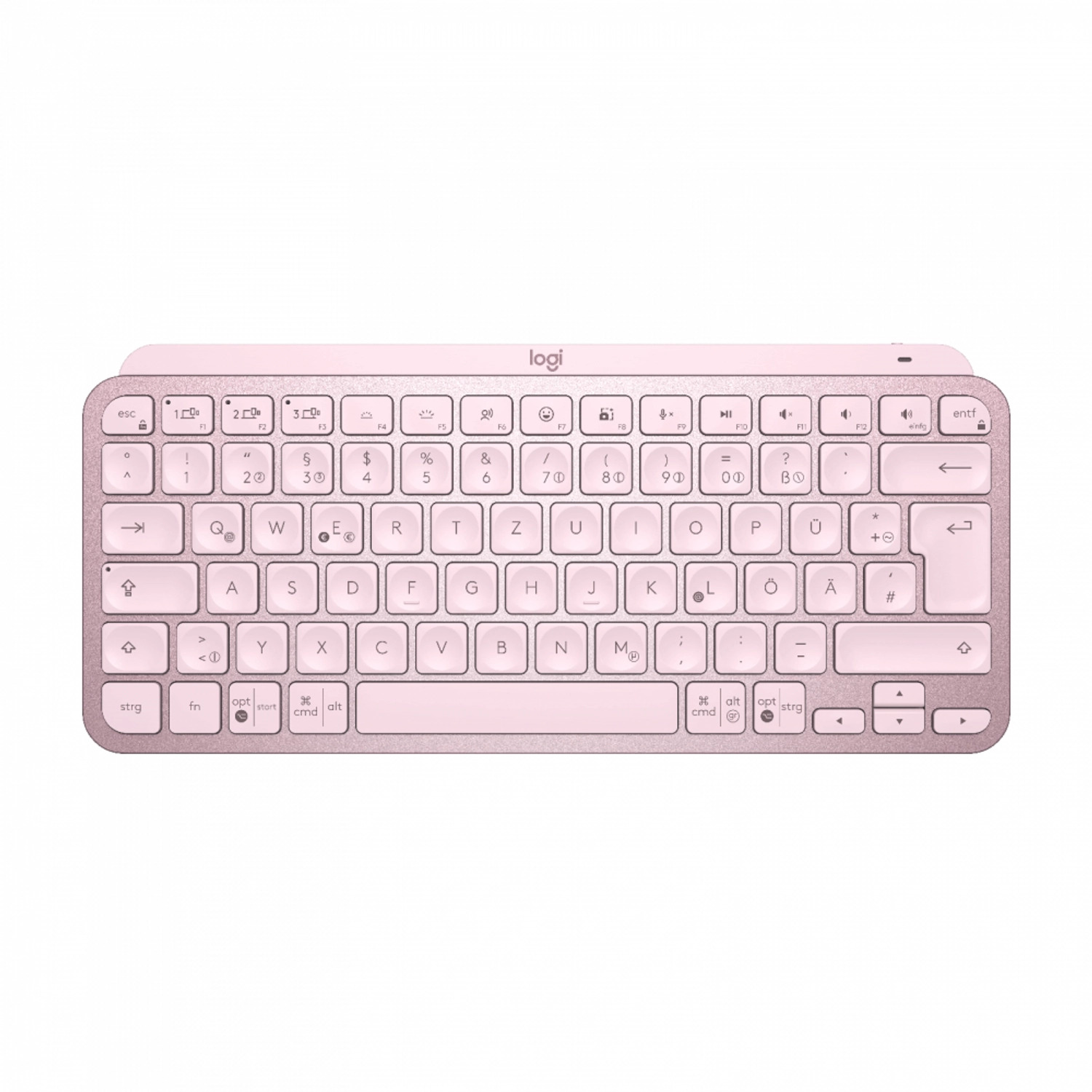 [LOGTECMXKMIROS] Teclado Inalámbrico Logitech Mx Keys Mini Rosa