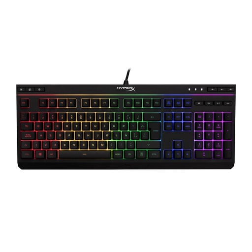 [KINTECHP4P4F5AI] Teclado C/Cable Hyperx Alloy Core Rgb La Negro