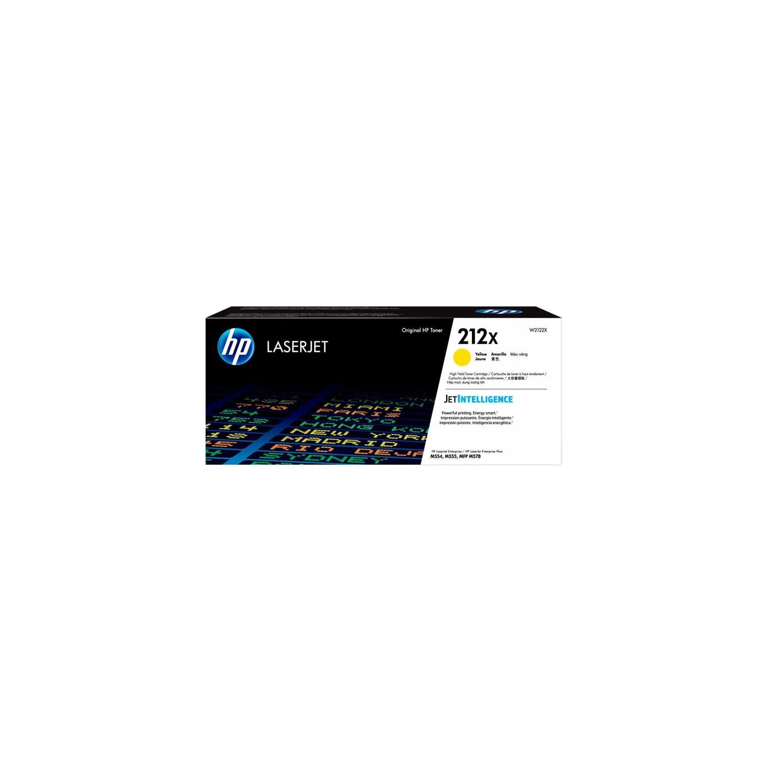 [HP-W2122X] Toner Hp 212X Amarillo Laerjet