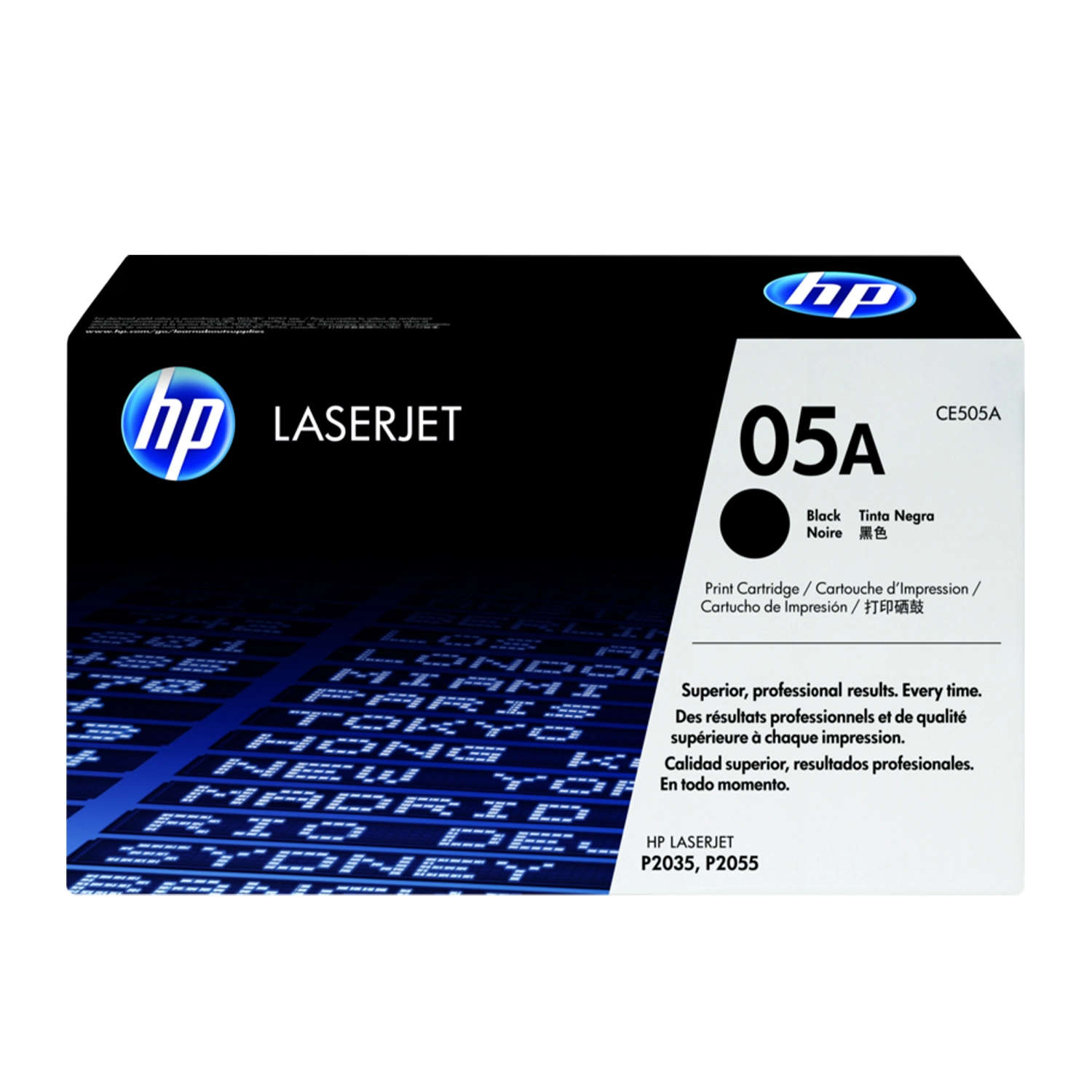 [HP-CE505A] Tóner Hp 05A Negro