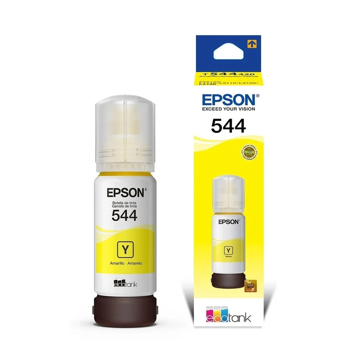 [EPST544420-AL] Botella De Tinta Epson 544 Amarilla