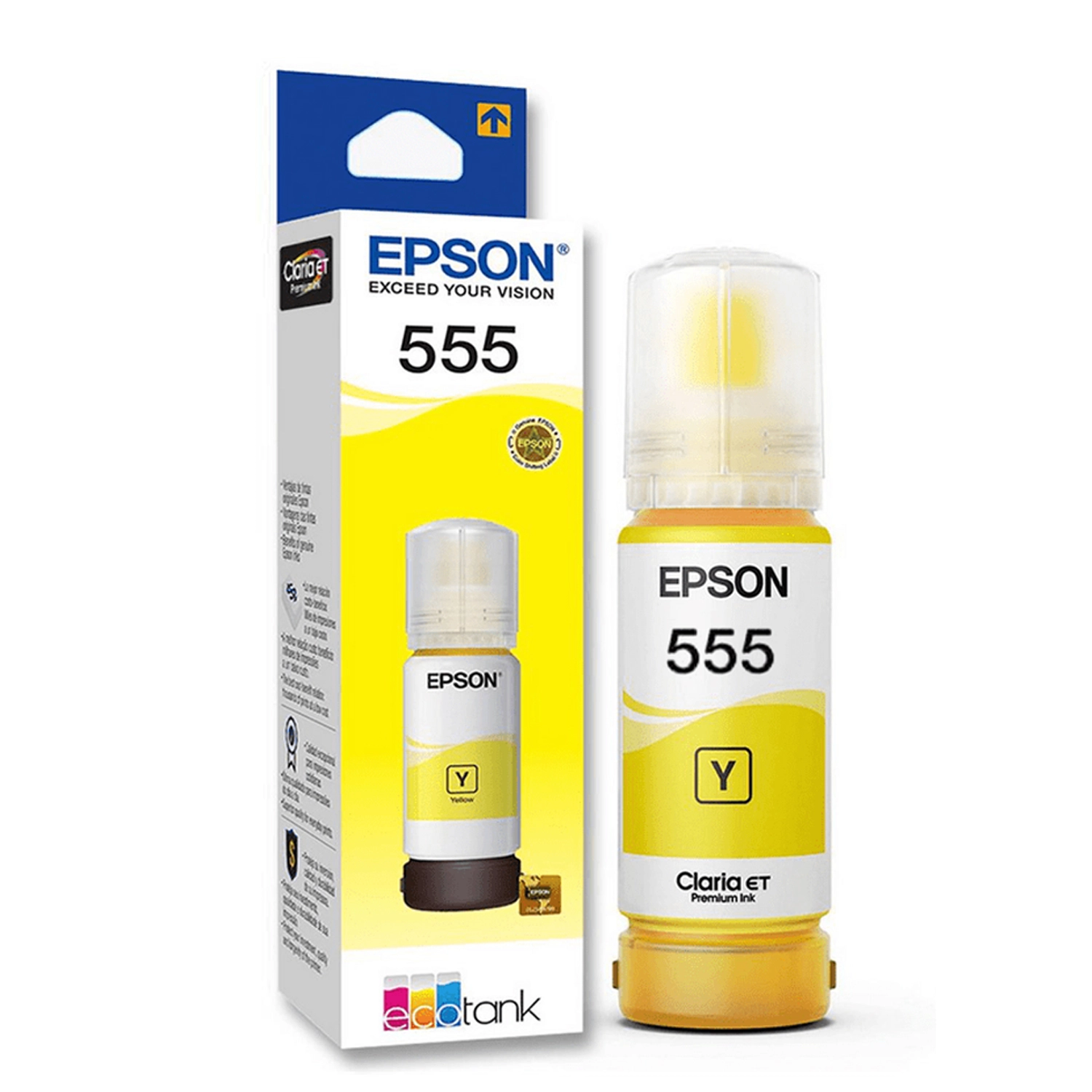 [EPST555420-AL] Botella De Tinta Epson 555 Amarilla