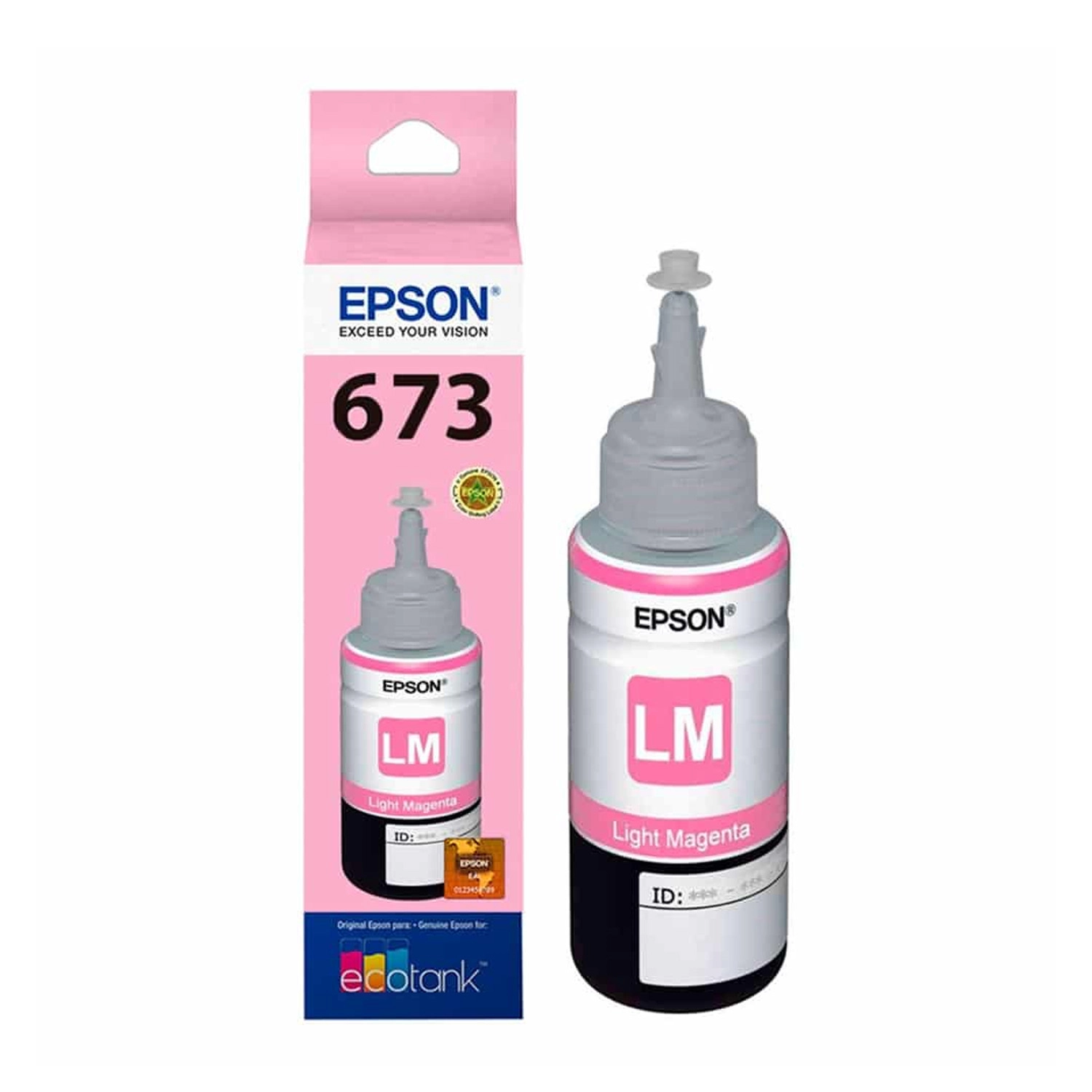 [EPST673620-AL] Botella De Tinta Epson 673 Magenta Claro