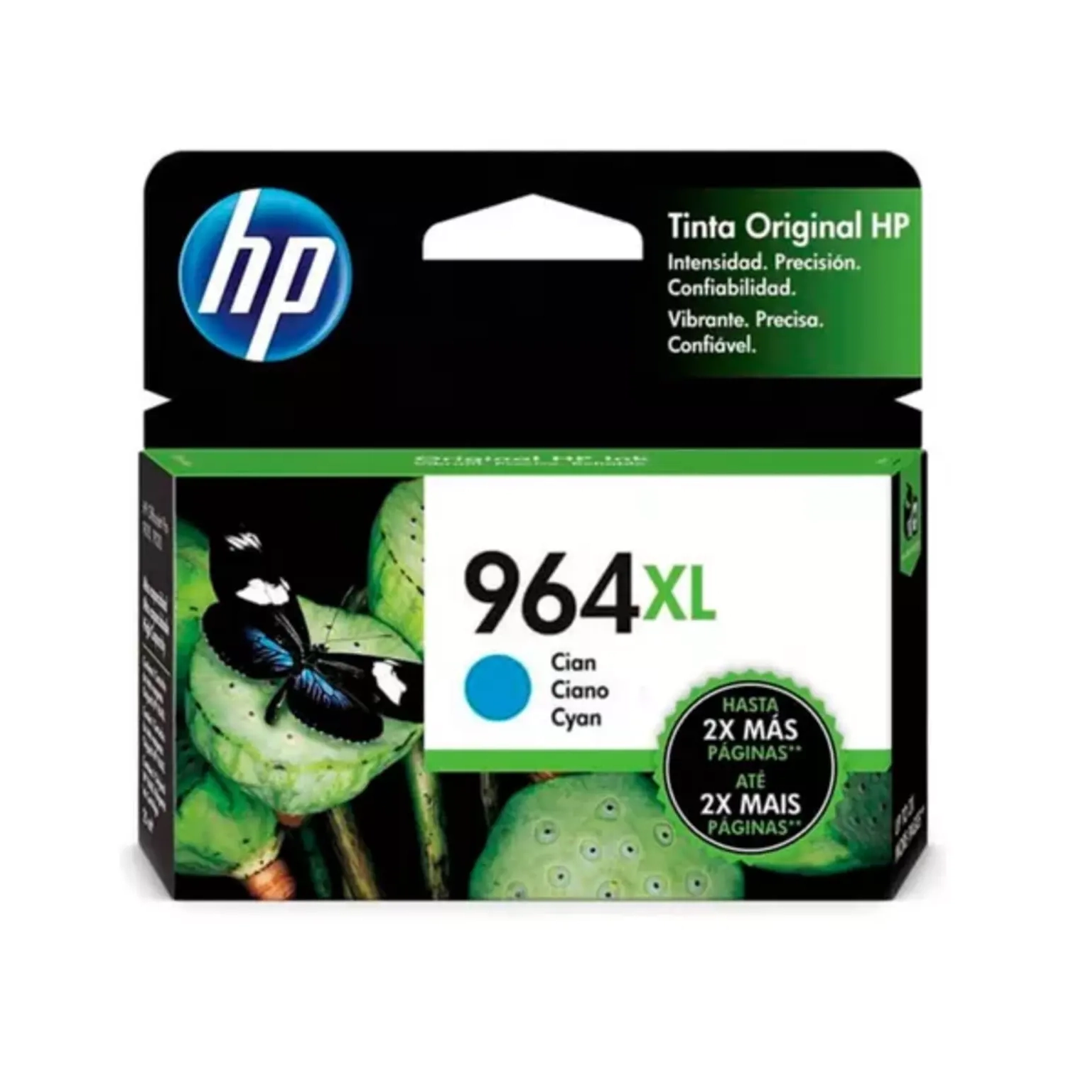 [HP-3JA54AL] Cartucho de Tinta HP 964XL Cian