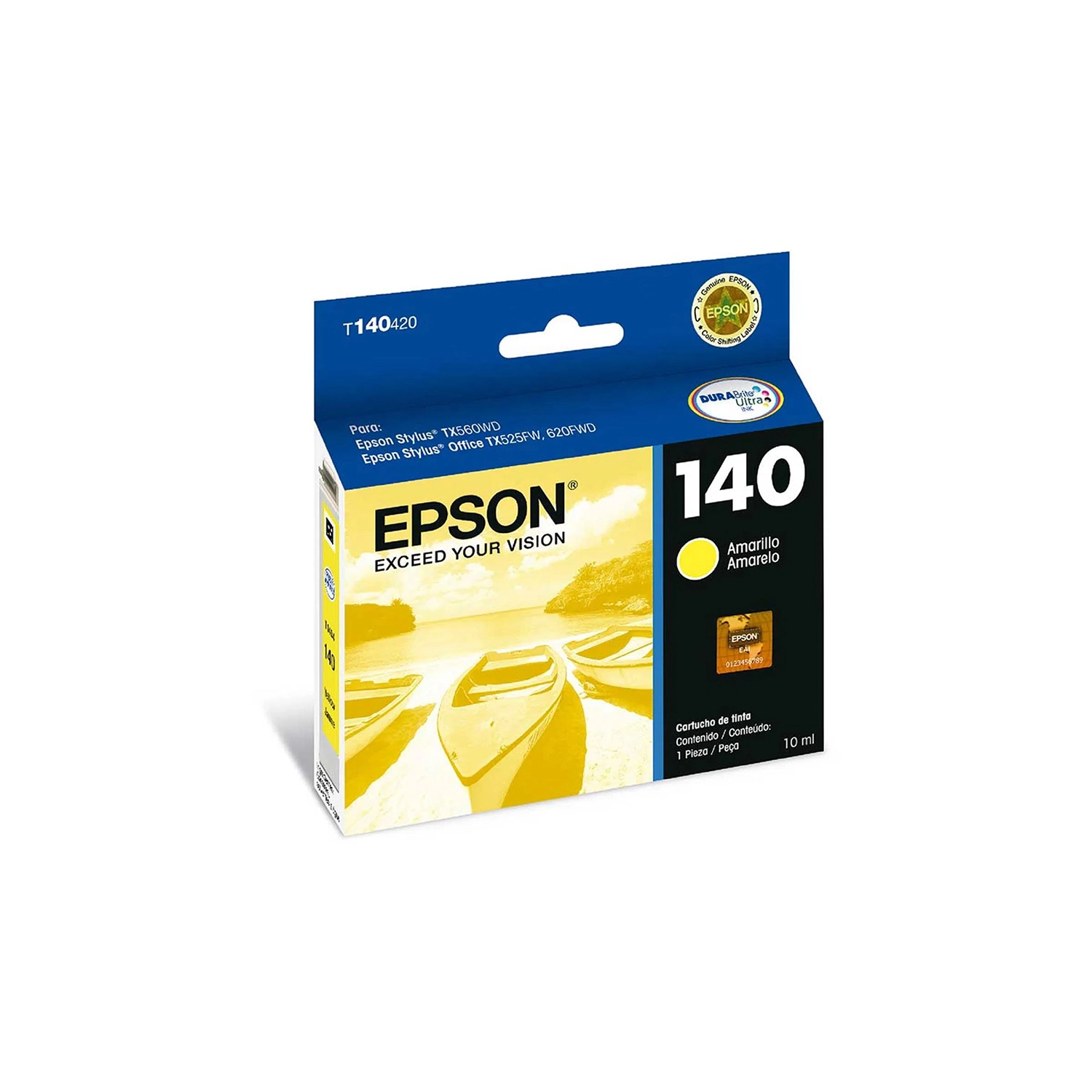 [EPST140420-AL] Cartucho De Tinta 140 Amarilla