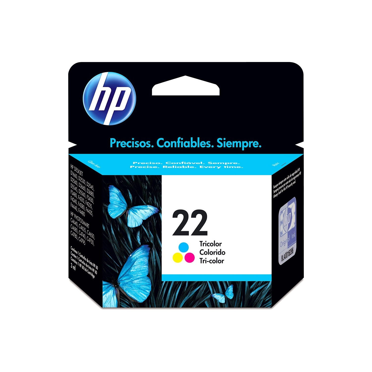 [HP-C9352AL] Cartucho De Tinta  Hp 22 Color