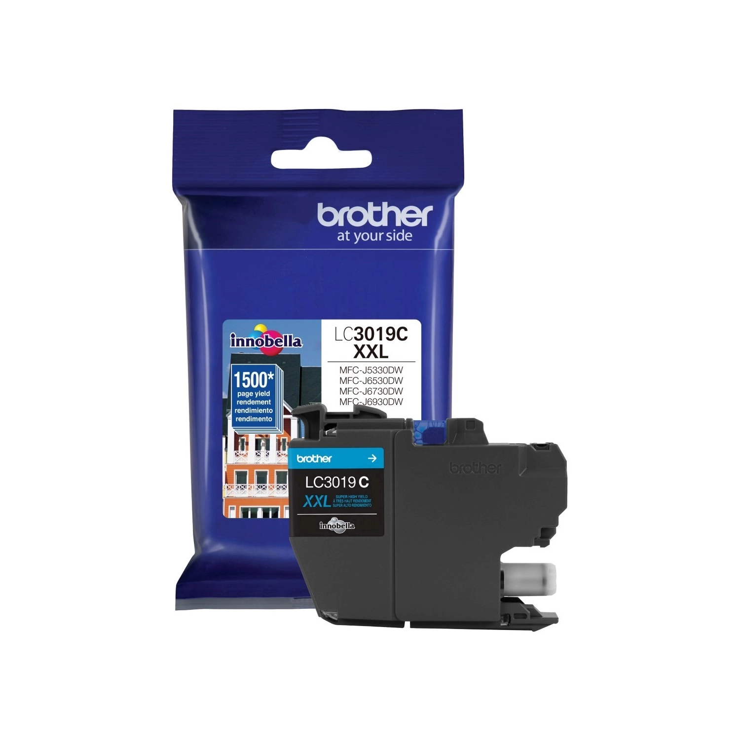 [BROTINLC3019C] Cartucho de tinta LC3019C Cian Alto Rendimiento