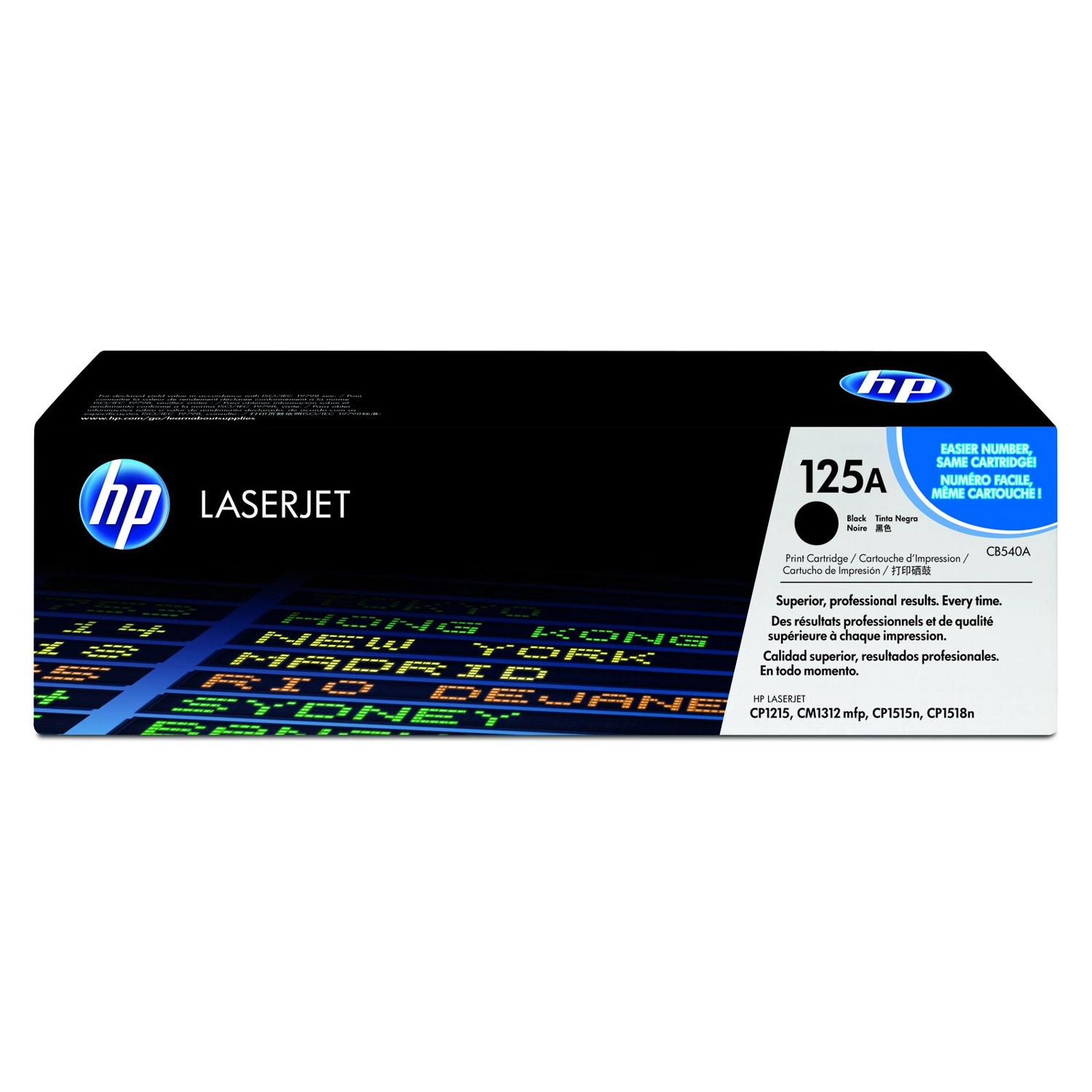 [HP-CB540A] Cartucho De Toner 125A Negro Laserjet