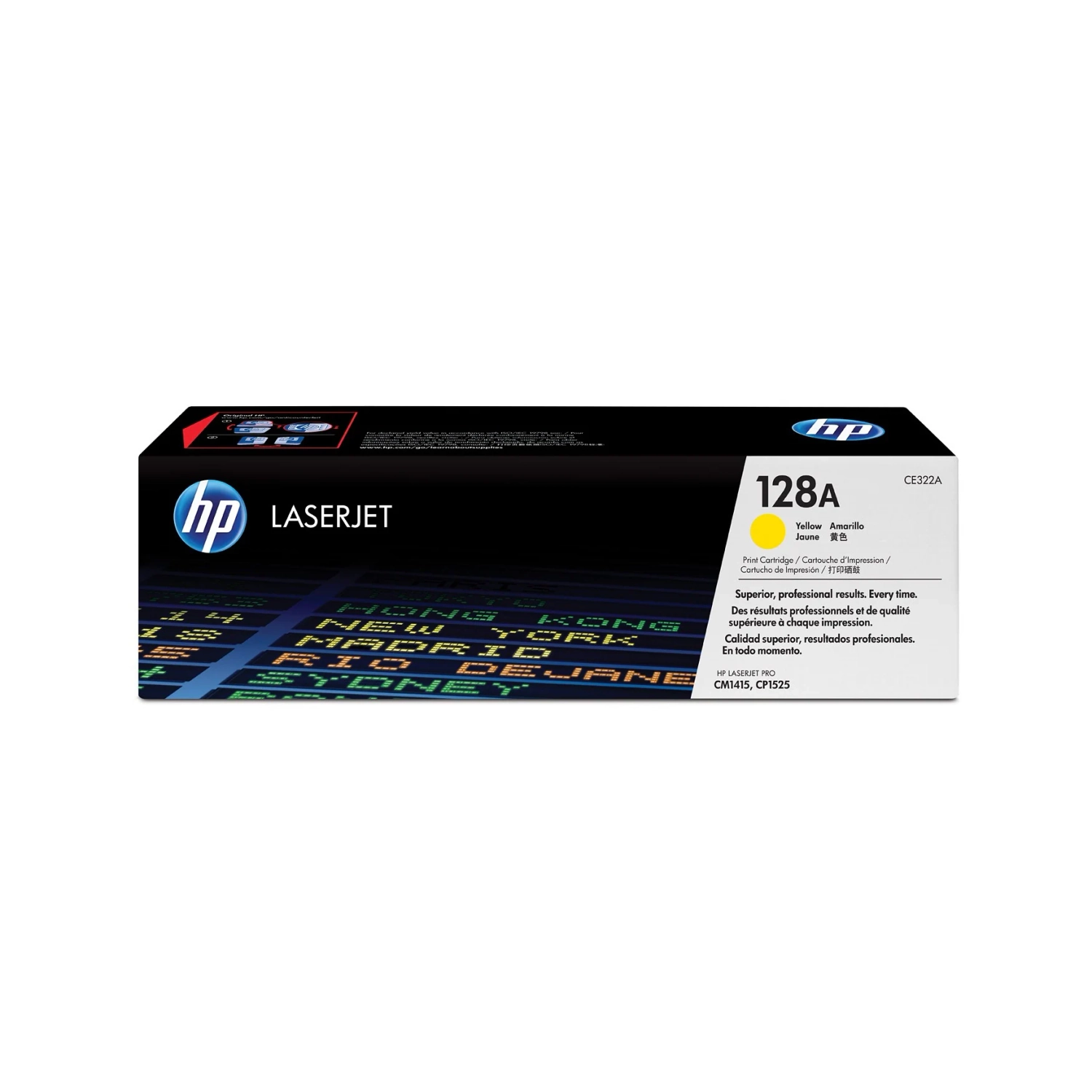 [HP-CE322A] Cartucho De Toner 128A Amarillo Laserjet