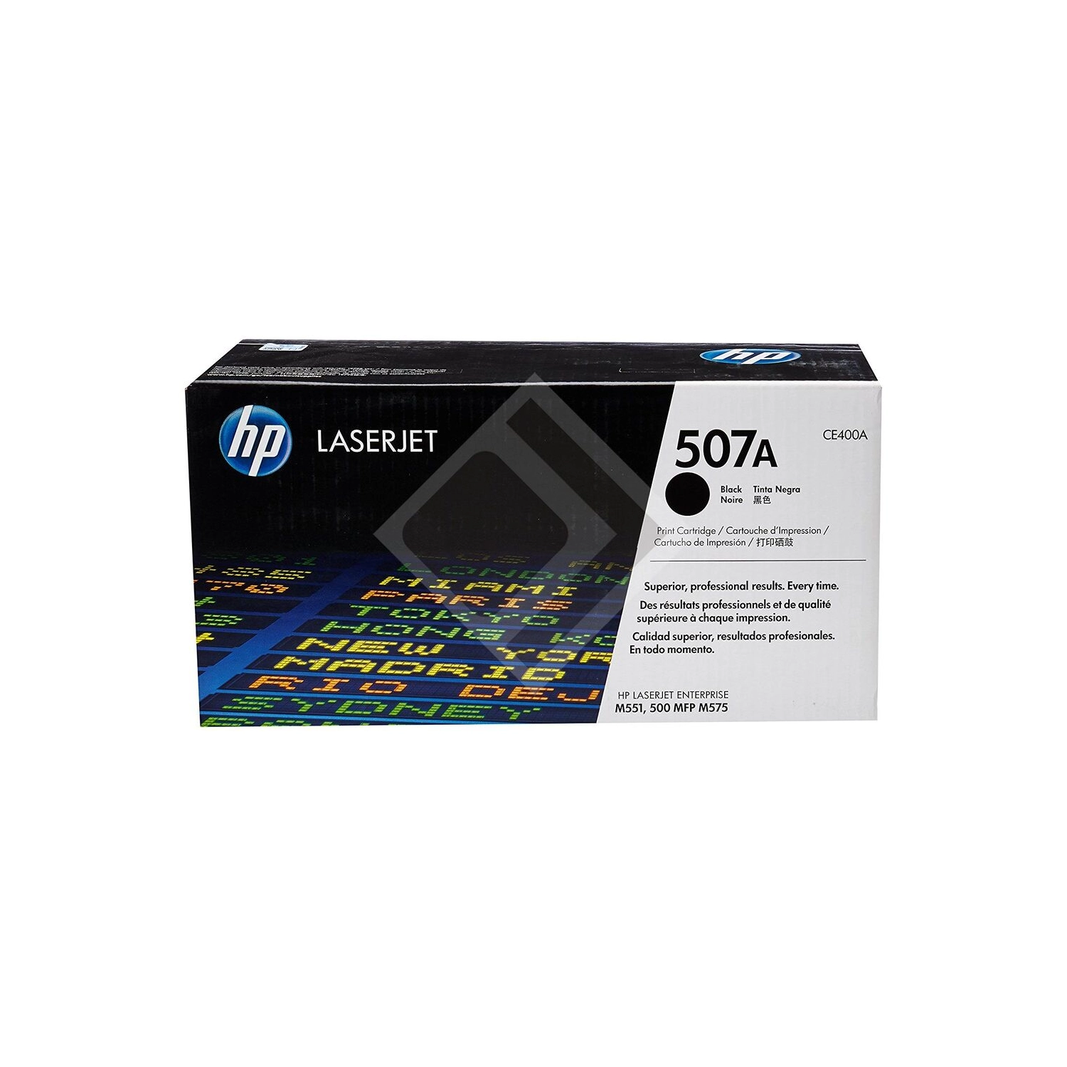 [HP-CE400A] Cartucho De Toner 507A Negro Laserjet