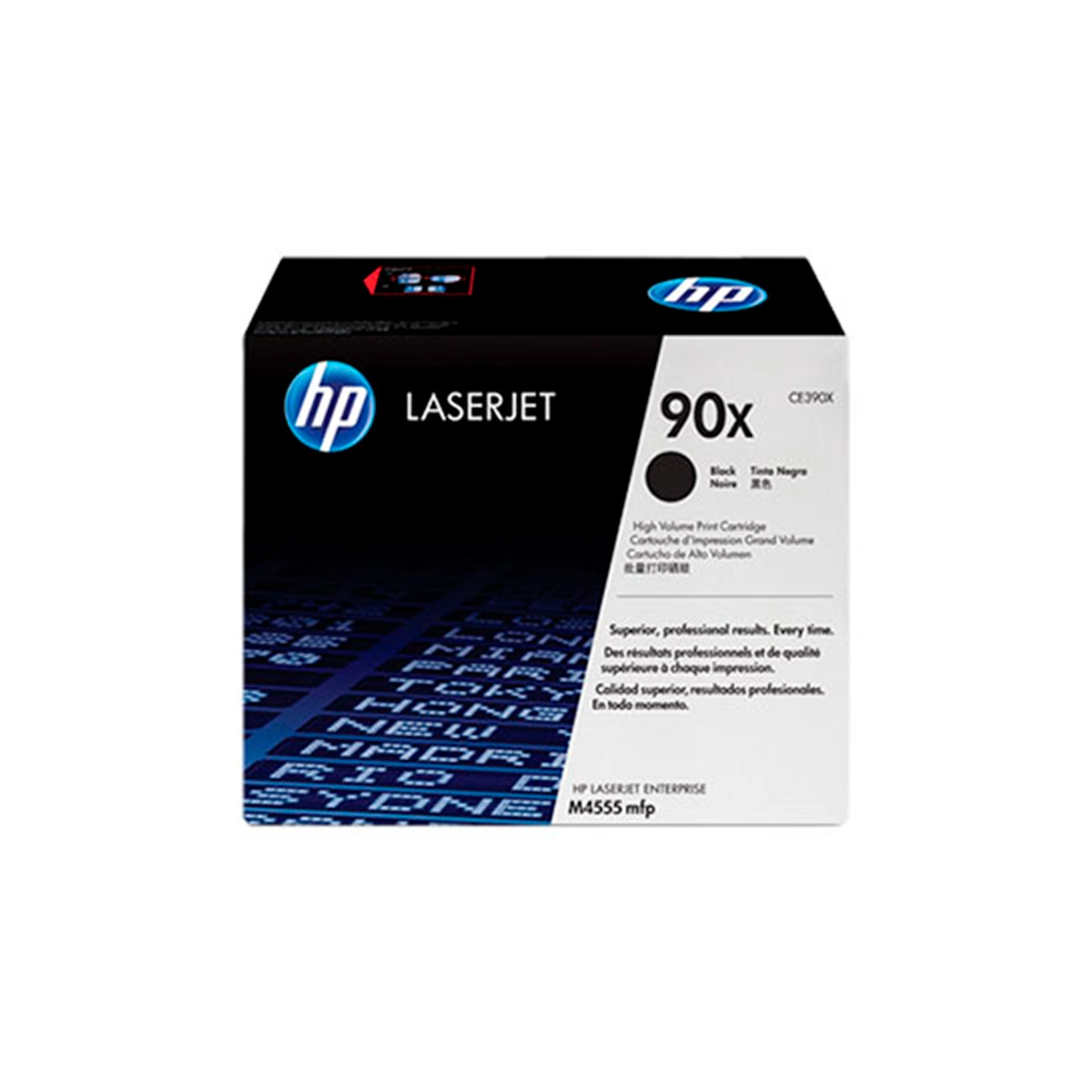 [HP-CE390X] Cartucho De Toner 90X Negro De Alto Rendimiento